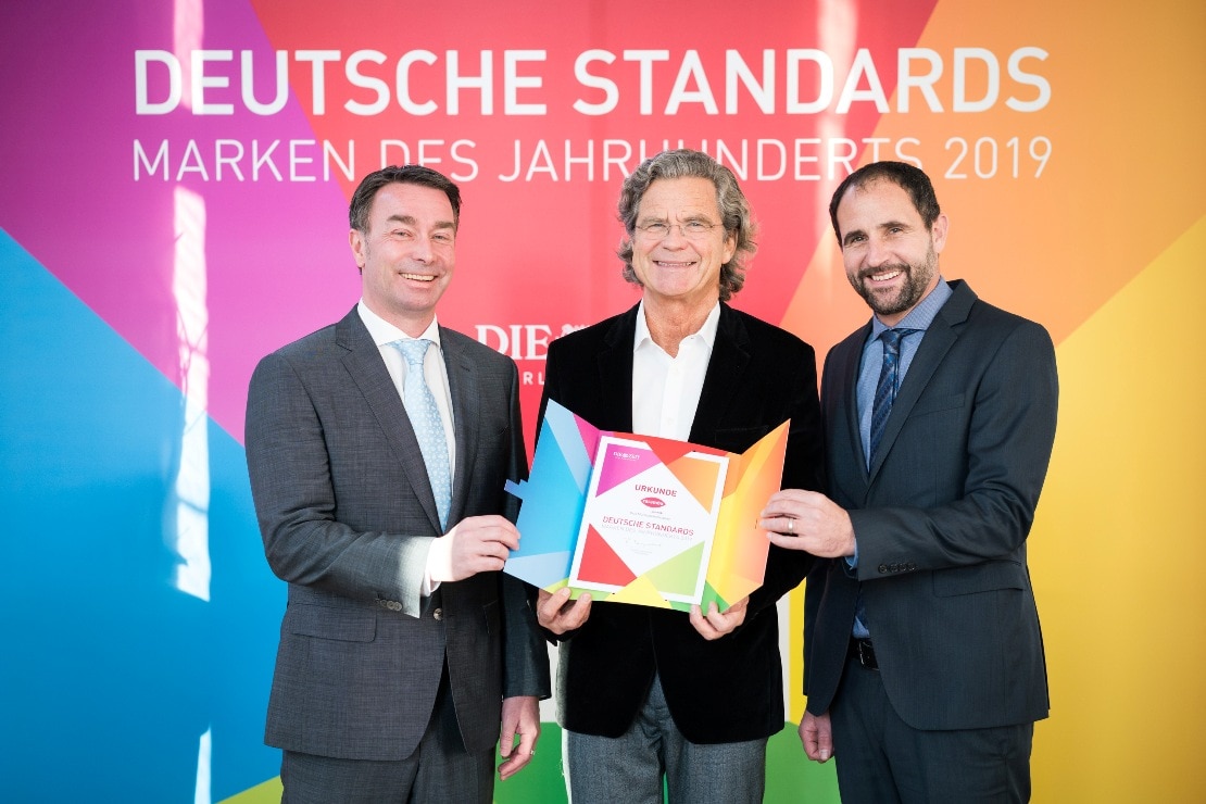 Berner Group subsidiary Caramba named “Brand of the Century” 2018. Berner Group