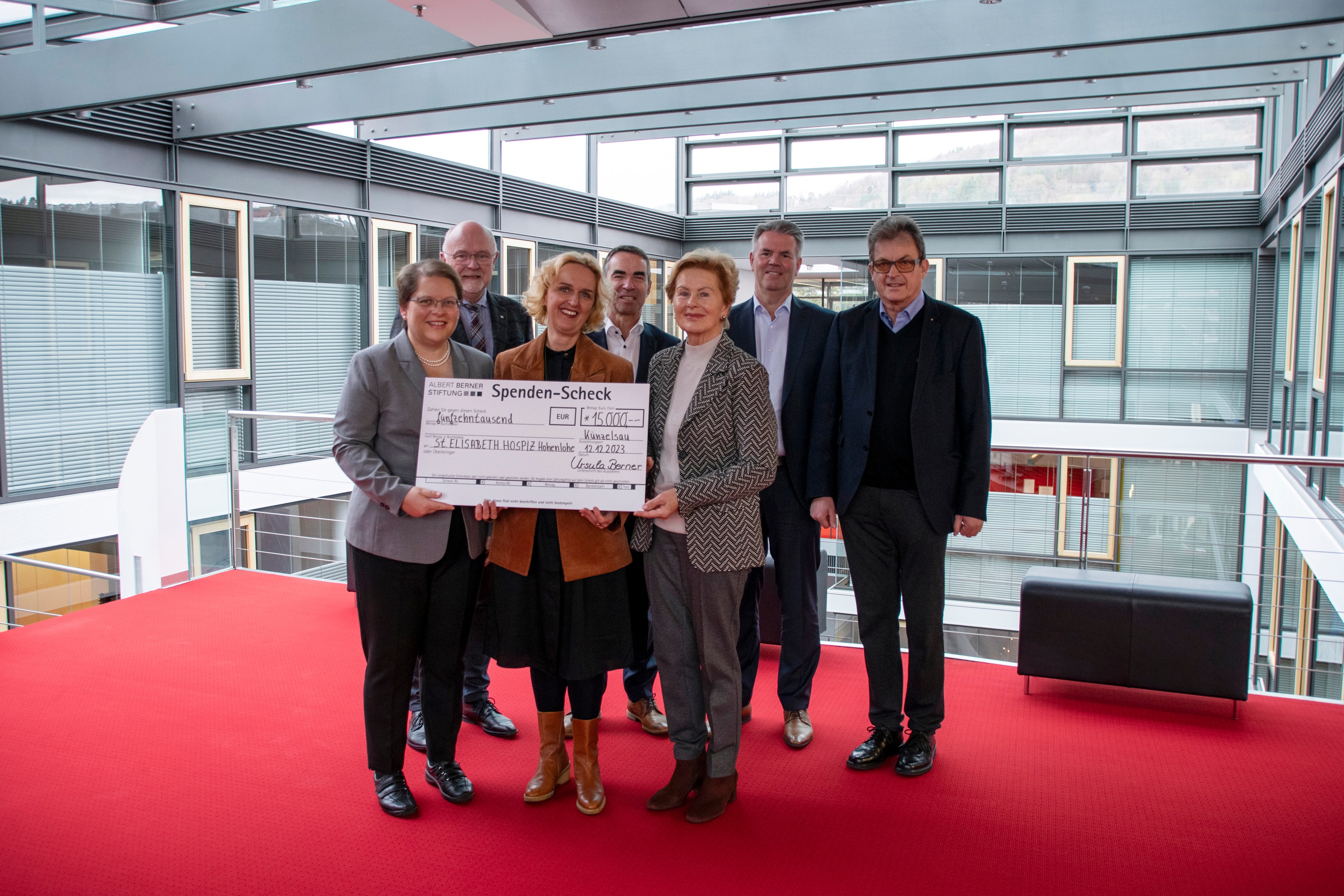 Charity concert enables generous donation for St Elisabeth Hospice Hohenlohe Berner Group