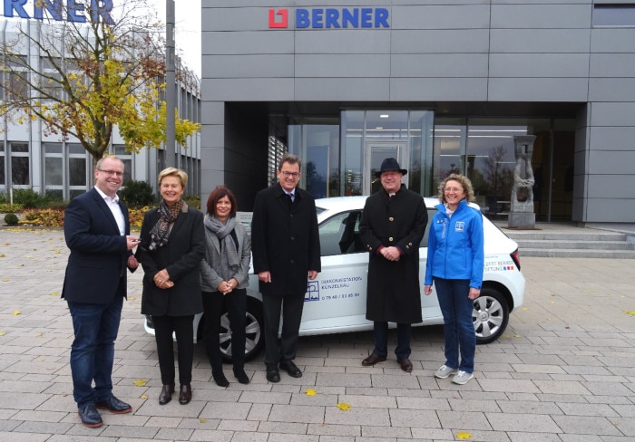 Die Albert Berner-Stiftung unterstützt die Diakoniestation Künzelsau 